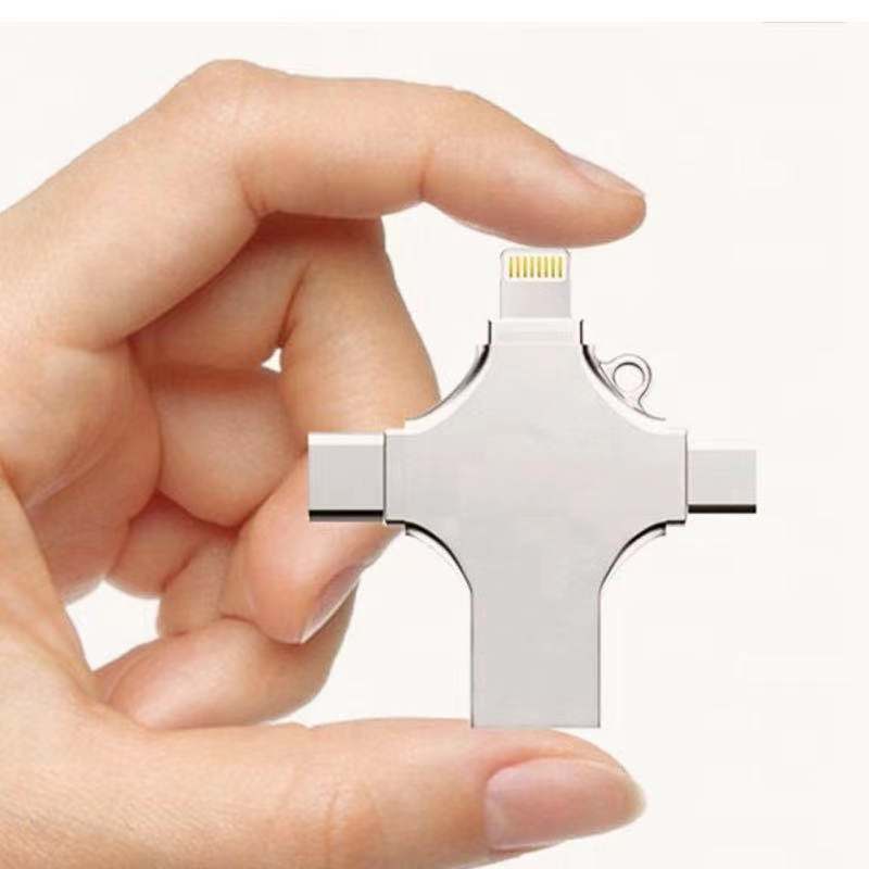 4 in 1 Memory Sticks Cross-shaped U Disk