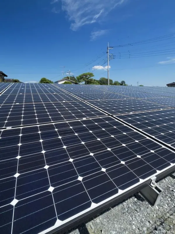 Adjustable East-West Aluminum Alloy Photovoltaic Ground System