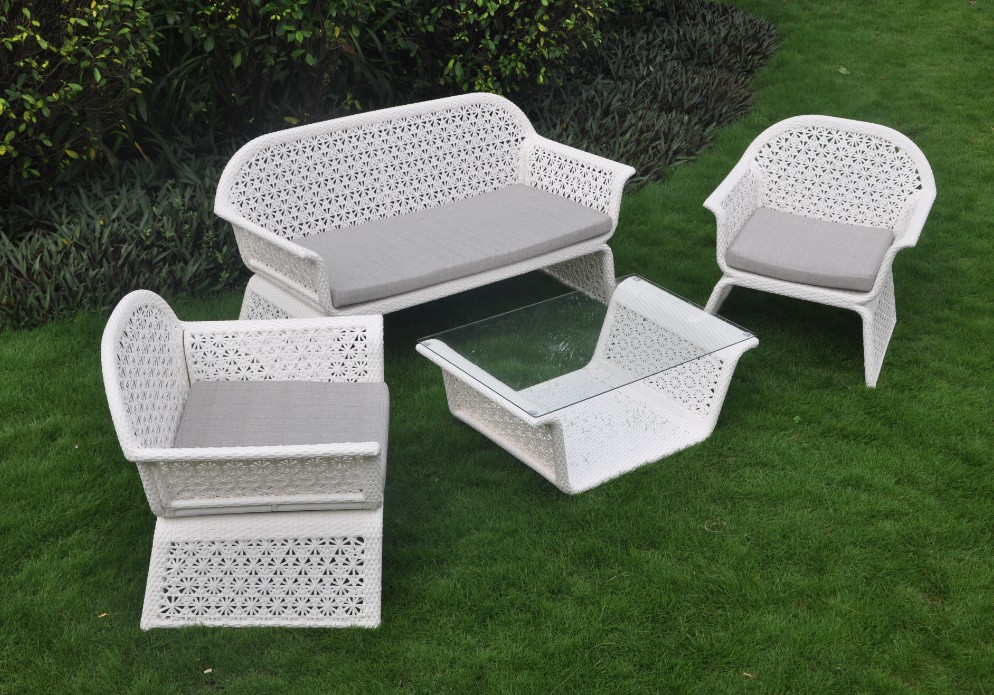 4 Seater Cube Design Outdoor Garden Set