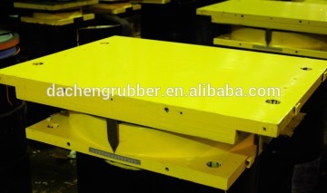 Structural pot rubber bearing pad