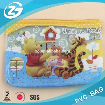 customized printing PVC packaging plastic zip bag