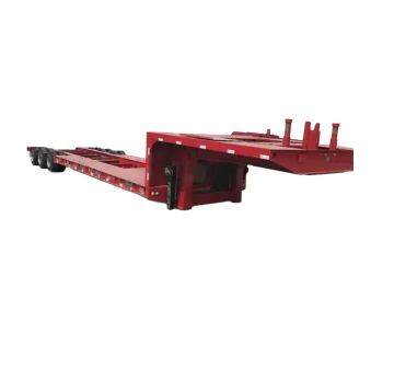 120 Tons Low Bed Side Dump Trailer Chassis