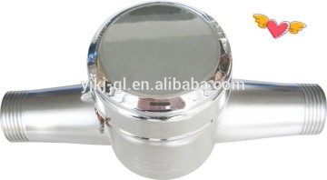 Mechanical Water Meter with Stainless Steel Body