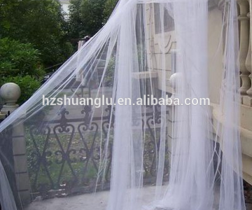 Polyester plain net lace mesh fabric for decoration to dubai