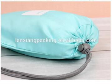 Cheap Nylon Foldable Shopping Bag Nylon Polyester Drawstring Bag