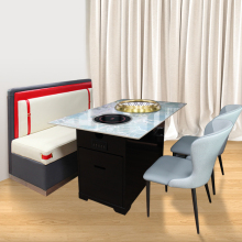 Restaurant customization korean grill table