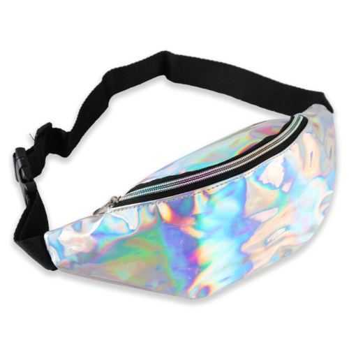 Designer Laser Waist Packs Waterproof Hologram Fanny Pack