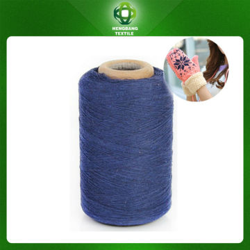 carded cotton yarn knitting glove