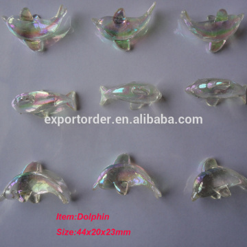 plastic dolphin for fish tank decoration