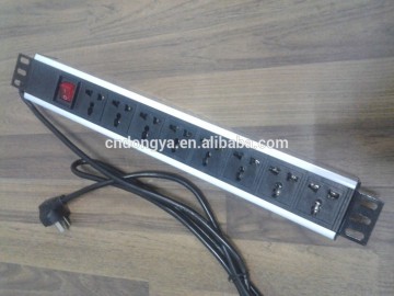 euro standard pdu socket with switch