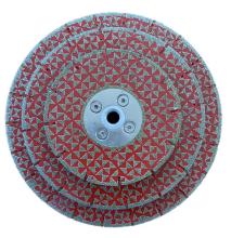 Electroplated triangle saw blade