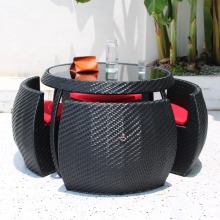 PE Rattan Chair And Table