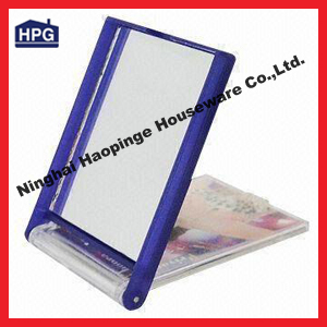 Plastic small pocket mirror, promotional compact mirror