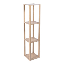 Original Wood Color Shelf Lamp Wooden Shelf