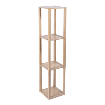 Original Wood Color Shelf Lamp Wooden Shelf