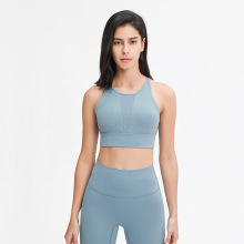 Mesh Front Yoga Bra Fitness Woman