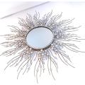 Decorative Metal Starburst Mirror