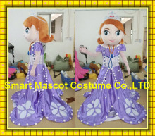Princess sofia the first mascot costume
