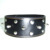 Black Leather Rivet Collar Slave Fantasy Fetish BDSM Gear Bondage Neck Strap Sex Product