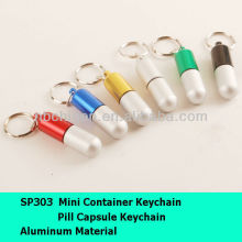 Pill Capsule Keychain