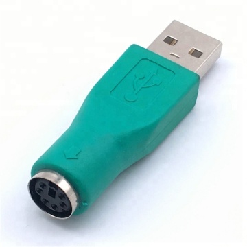 PS2 Male to USB Female Converter Adapter for Keyboard Mouse