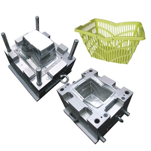 Diferentes tipos de moldes de inyección de canasta de plástico