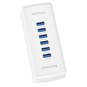 Stesen USB Berbilang Pengecas 6-port