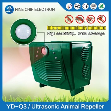 Ultrasonic bird Mole control Sonic Animal Repeller