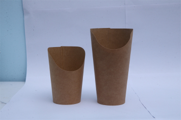 Biodegradable Kraft paper snack cup