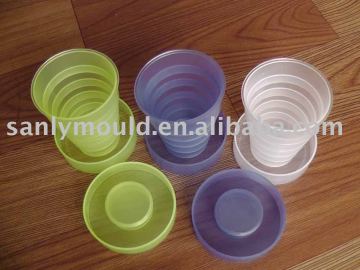 sell plastic intake water cup,telescopic cup