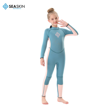 Seaskin Custom Girl's Neoprene Wetsuit For Diving Surfing