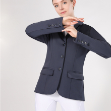 Women Horse Riding Competition Jacket Black