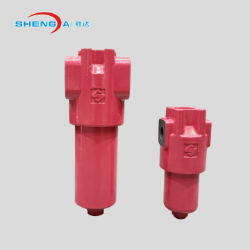 Industrial high pressure hydraulic filter housing assembly