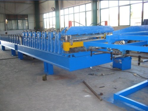 Glazed Roof Tile Forming Machinery With High Speed For Steel Structure Workshop