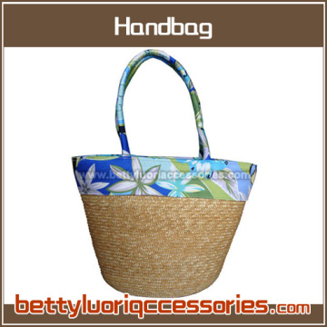 WHEAT STRAW SHOPPING BAG