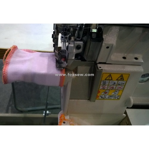 Top and Bottom Feed Cylinder Bed Overlock Sewing Machine