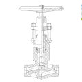 Forged Steel Pressure Seal Globe Valve