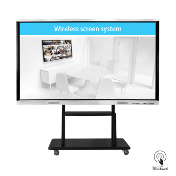 86 Inches  Interactive Display With Mobile Stand