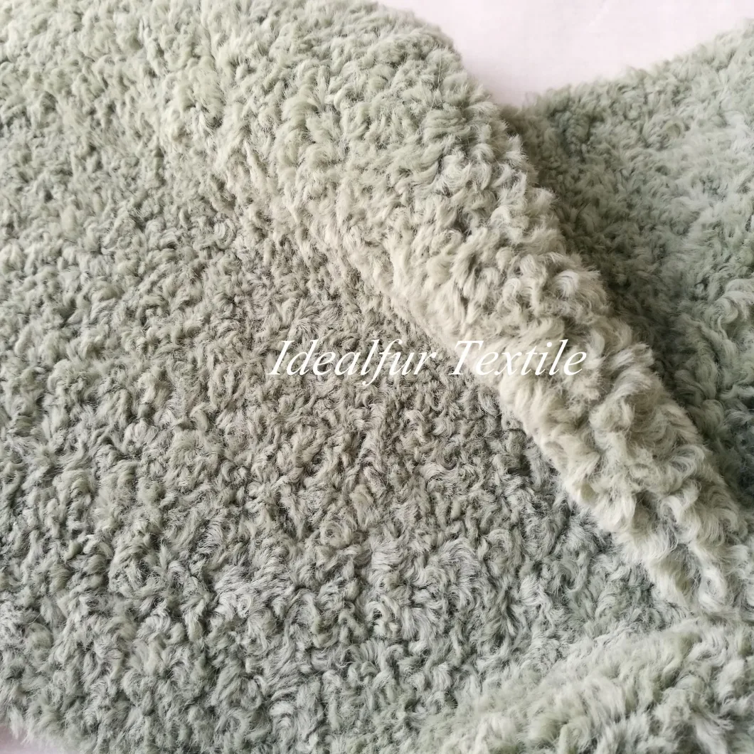 Customized Color Shaggy Wool Fake Fur