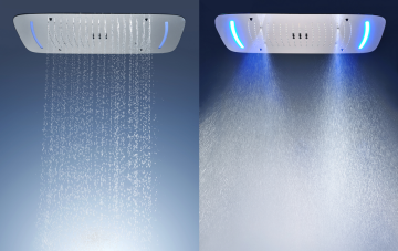 Hotel dedicated multifunctional LED shower head