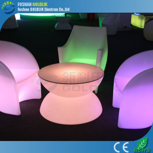 Beauty custom made salon furniture with color changing