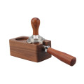 Coffee Tamper With Brown Wooden Handle