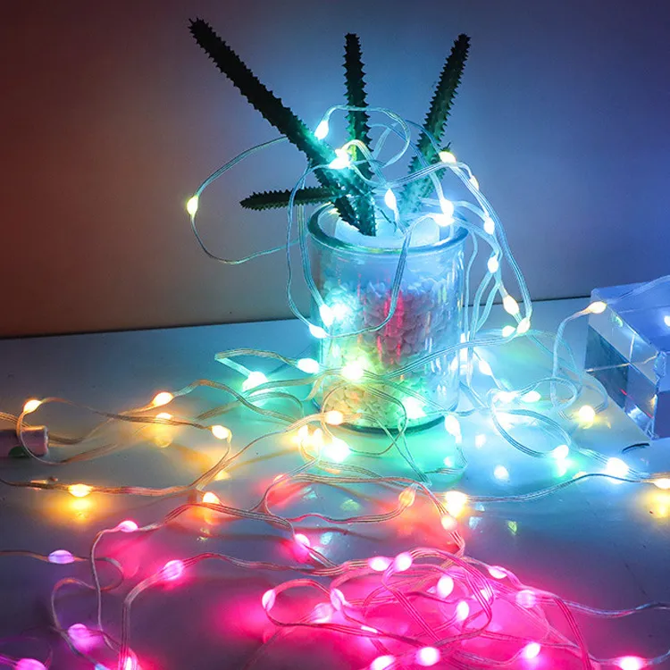 Smart RGB LED String Lights for Indoor and Outdoor Decor
