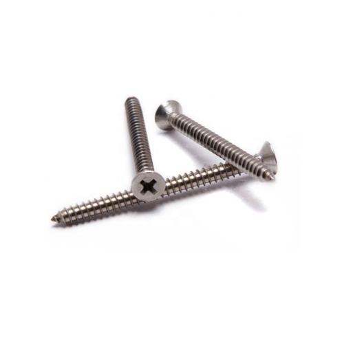 DIN7982 cross recessed countersunk head tapping screws