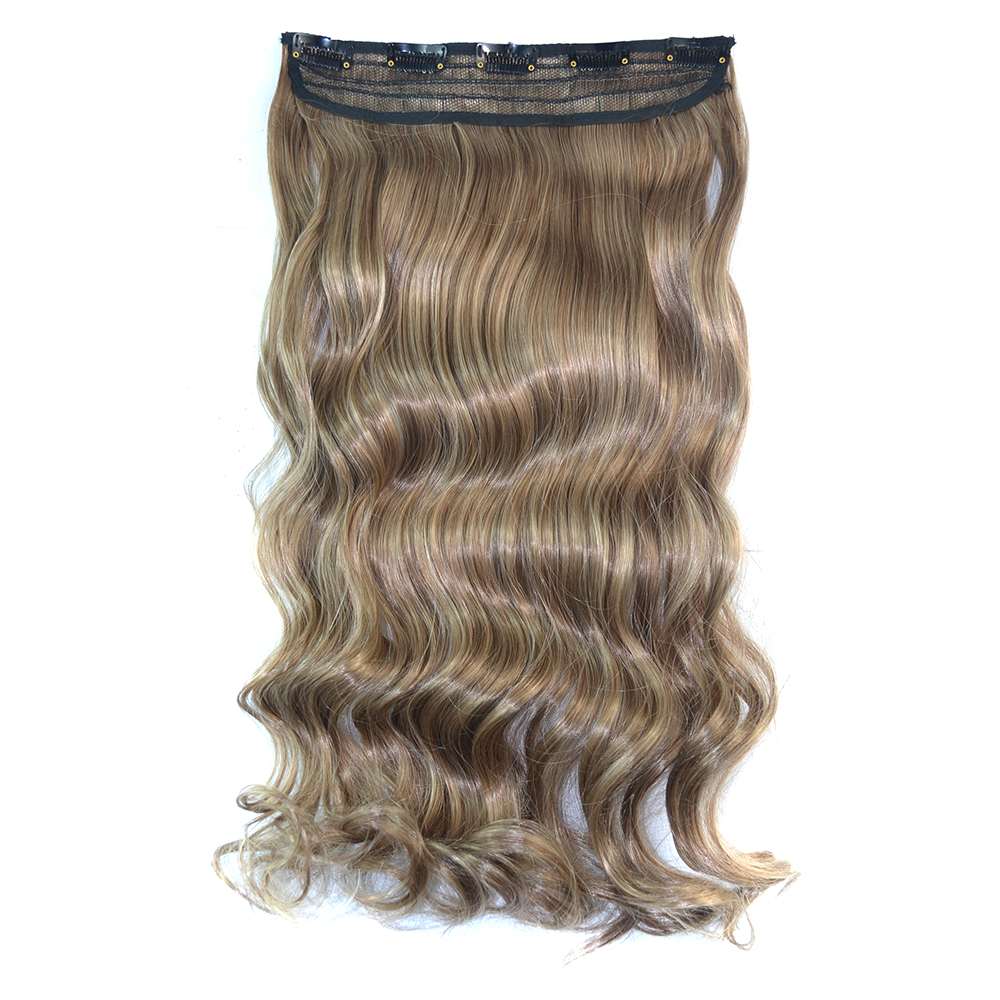 clip in water wave hair extension kinky curly hair extension for short hair