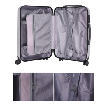 ABS PC traveling airport trolley luggage set