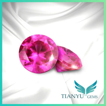 Semiprecious Stones Polished Stones Light Pink Stone Corundum