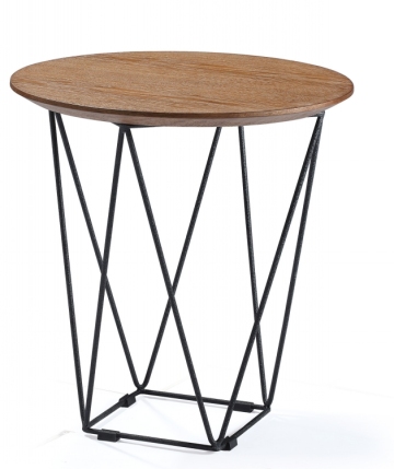 Modern Metal Unique Round Restaurant Coffee Wood Tables