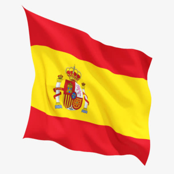 rectangle spain flag sandproof beach towel