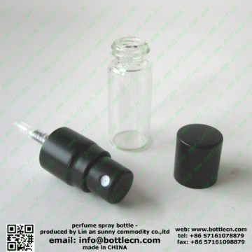 perfume bottle glass 1.5ml bulb atomizer